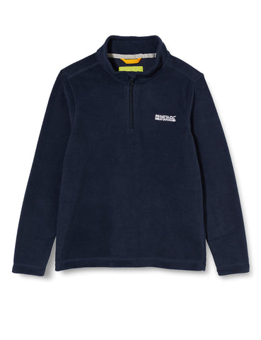 Regatta Kids Hot Shot II 1/2 Zip Fleece - Navy - 13Yrs