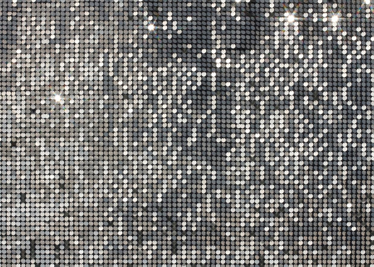 Alltten 7x5ft Silver Shimmer Wall Backdrop Sliver Sequins Disco Backdrop for Party Wedding Birthday Graduation Prom New Year Party Decor Glitter Backdrop F142