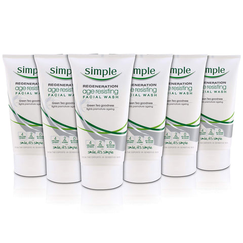 Simple Regeneration Age Resisting Facial Wash 150 ml