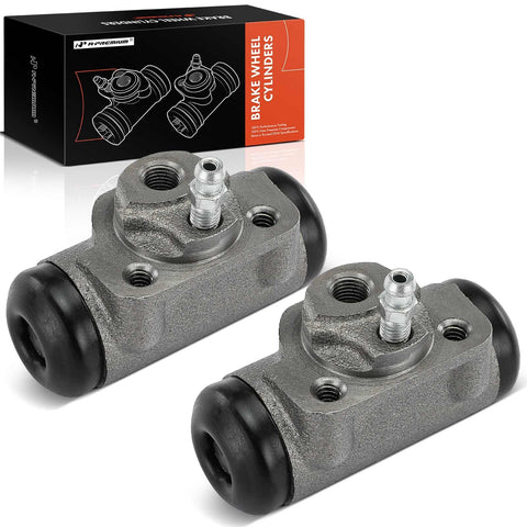 A-Premium Rear Driver and Passenger Drum Brake Wheel Cylinder Compatible with Select Ford, Mazda and Mercury Models - Mustang 1980-1993, Thunderbird, B2300, B3000, B4000, Capri, Cougar, 2-PC Set