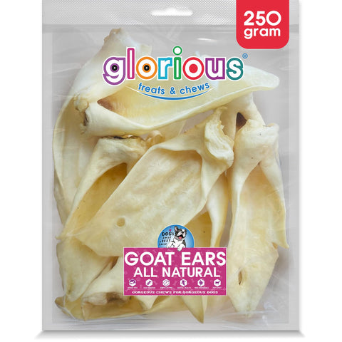 All-Natural Goat Ears for Dogs: High-Protein, Easily Digestible Treats for Dental Health