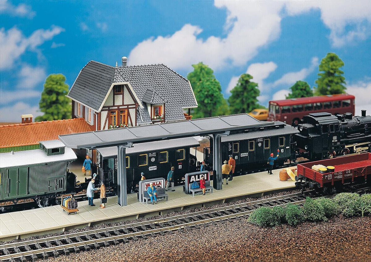 Faller 120192 Roofed Platform with acces HO Scale Building Kit