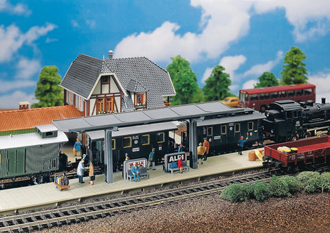 Faller 120192 Roofed Platform with acces HO Scale Building Kit