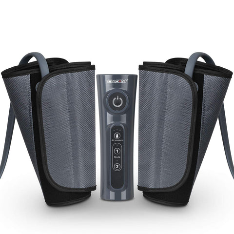 CINCOM Leg Massager for Circulation Air Compression Calf Wraps for Foot Calf & Arm Relaxation and Helpful for RLS and Edema