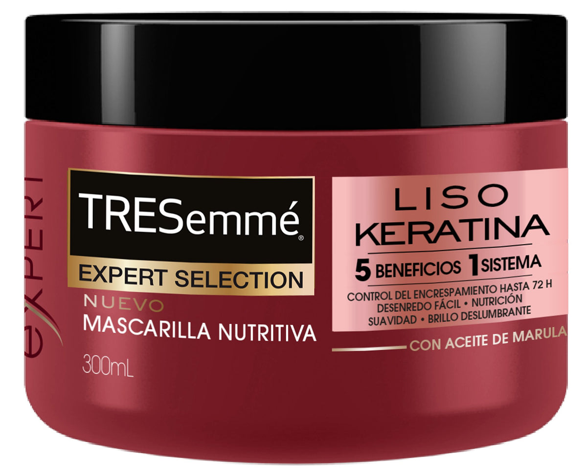 TRESemme Expert Selection Nuevo Mascarilla Nutritiva Keratin Smooth Treatment Masque, 300 ml