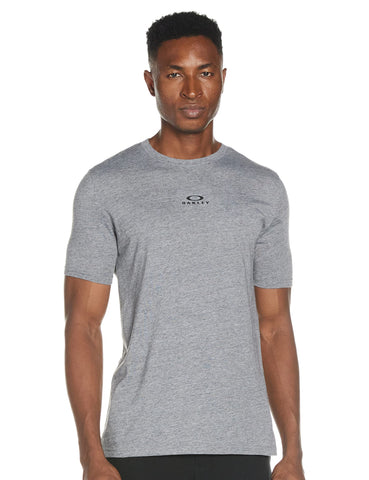 Oakley Men's Bark New Ss Shirt, Athletic Heather Grey, L