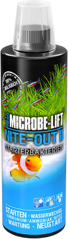 MICROBE-LIFTÂ® - Nite-Out II | Highly active starter bacteria for any marine and freshwater aquarium. For fast & safe fish stocking. 100% biological. | Contents: 473 ml