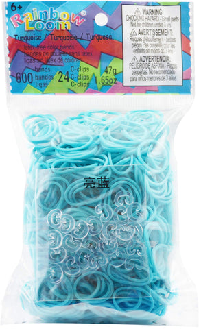 Rainbow Loom Official Turquoise Rubber Bands