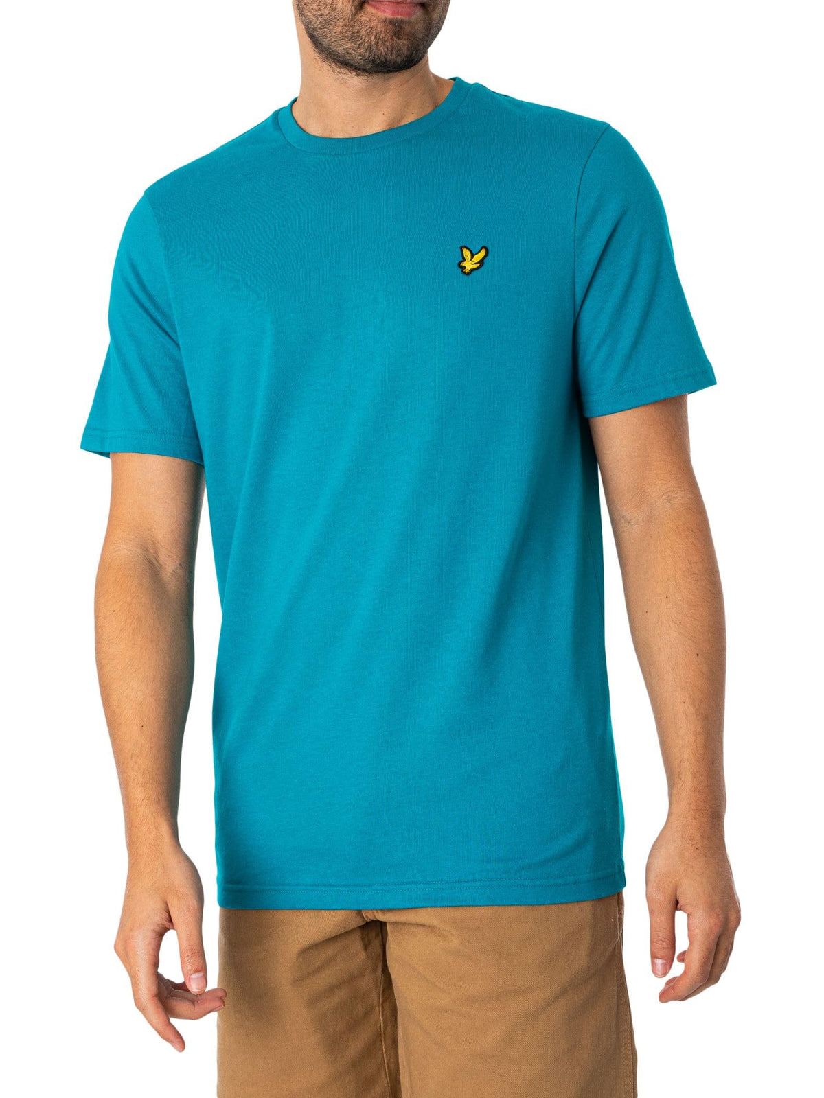 Lyle & Scott Plain T-Shirt Leisure Blue M