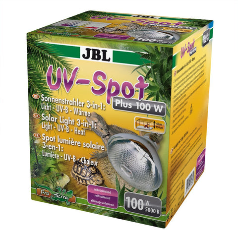 JBL UV-Spot plus 100 W, Extra strong UV spot lamp with daylight spectrum