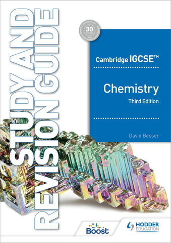 Cambridge IGCSE™ Chemistry Study and Revision Guide Third Edition: Hodder Education Group