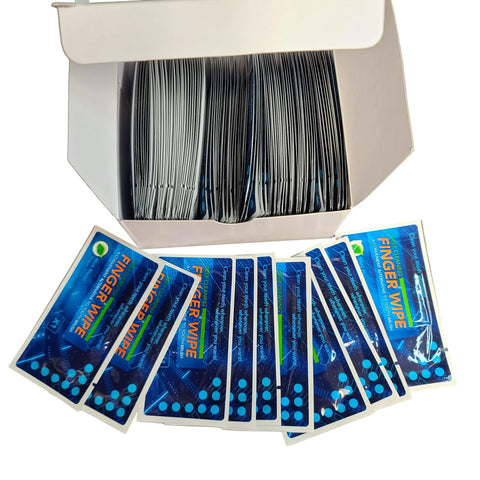 Generic Mint Flavored Oral Cleaning Wipes, 100 Count, Whitening and Freshening