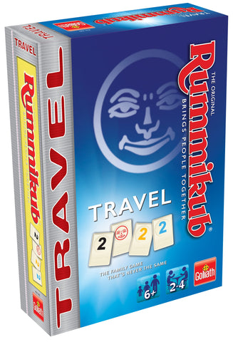 Goliath - Travel game Rummikub Voyager, Multicolor, 20.8 x 14.7 x 4 cm