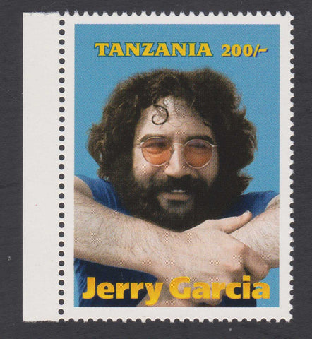 Jerry Garcia 200-shilling Tanzania Postage Stamp