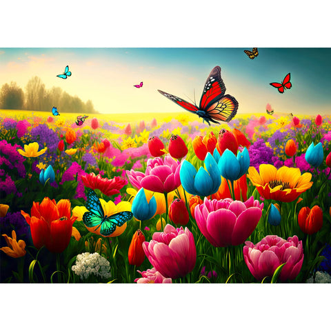 HUADADA Jigsaw puzzles for adults 1000 piece jigsaw puzzles for adults Challenging Game ÃƒÆ’Ã†â€™Ãƒâ€šÃ‚Â¯ÃƒÆ’Ã¢â‚¬Å¡Ãƒâ€šÃ‚Â¼ÃƒÆ’Ã¢â‚¬Â¹ÃƒÂ¢Ã¢â€šÂ¬Ã‚Â Flowers and ButterfliesÃƒÆ’Ã†â€™Ãƒâ€šÃ‚Â¯ÃƒÆ’Ã¢â‚¬Å¡Ãƒâ€šÃ‚Â¼ÃƒÆ’Ã‚Â¢ÃƒÂ¢Ã¢â‚¬Å¡Ã‚Â¬Ãƒâ€šÃ‚Â°