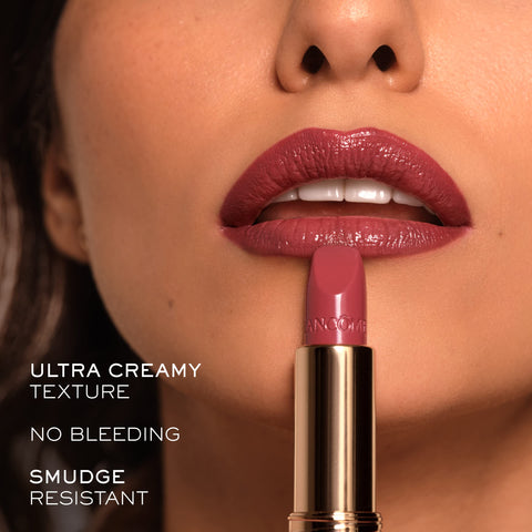 LancÃƒÆ’Ã†â€™Ãƒâ€ Ã¢â‚¬â„¢ÃƒÆ’Ã¢â‚¬Å¡Ãƒâ€šÃ‚Â´me L'Absolu Rouge Hydrating Cream Lipstick - Smudge-Resistant & Luminous Finish - Up To 18HR Comfort - 355 Rose Cocktail