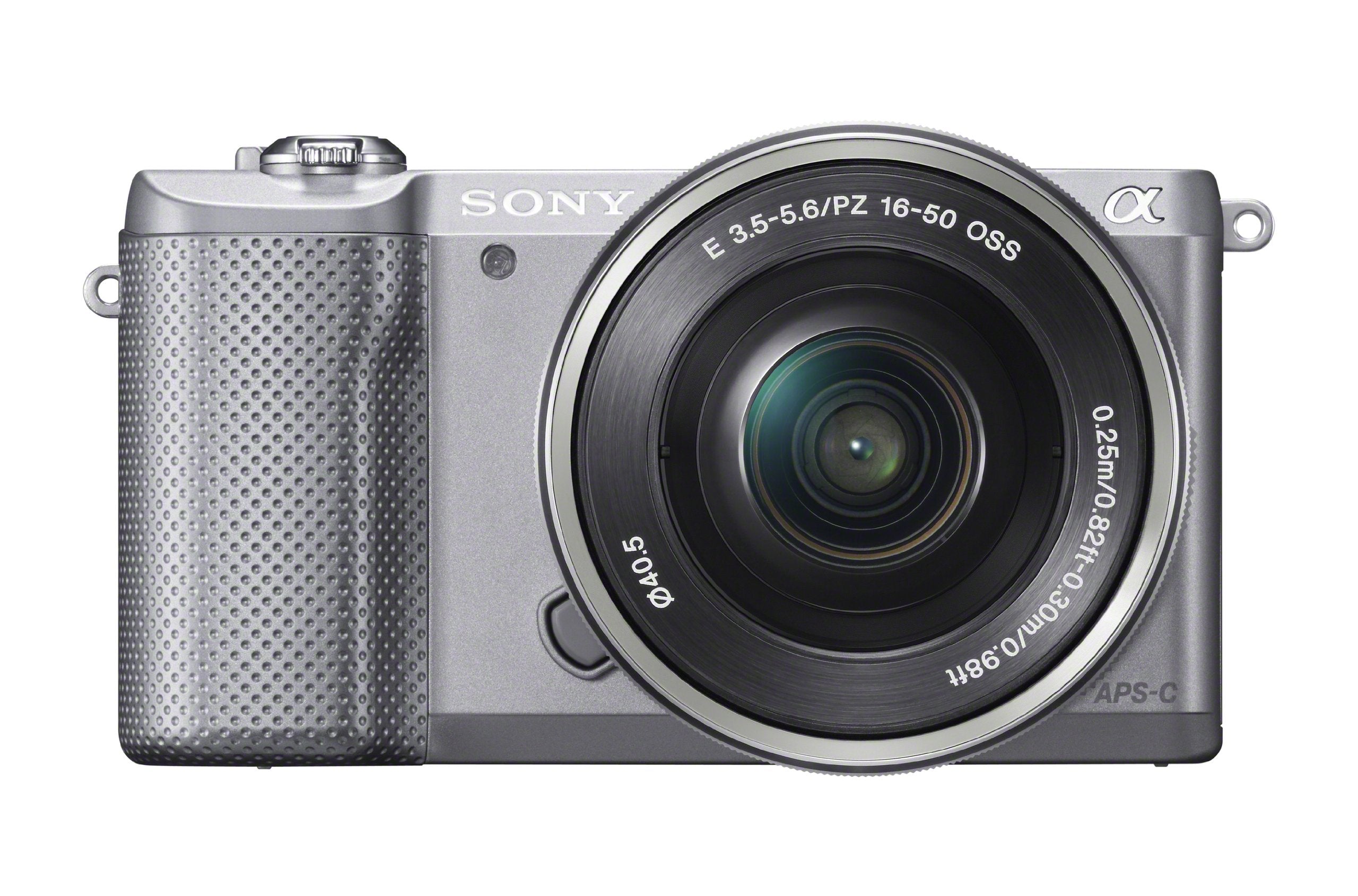 Sony Alpha a5000 Mirrorless Digital Camera with 16-50mm OSS Lens (Silver)