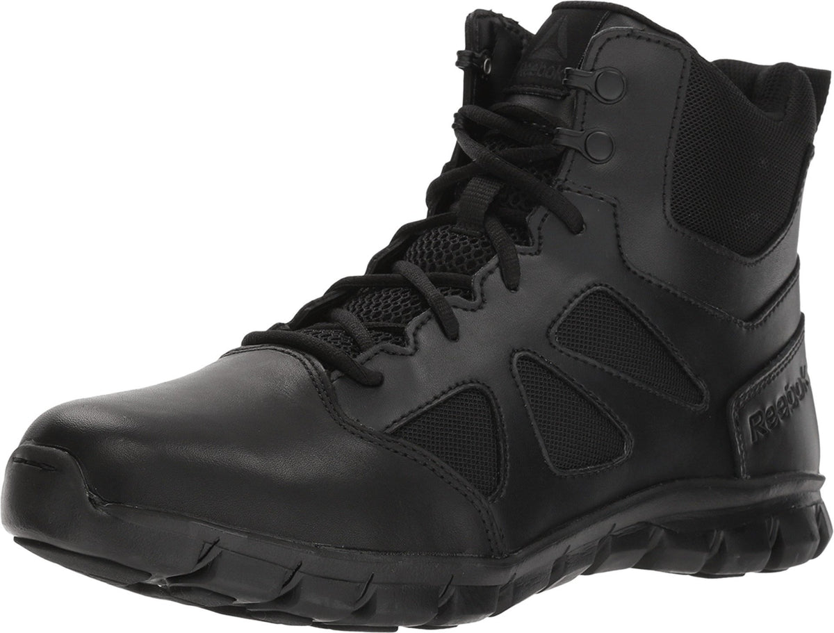 Reebok mens Sublite Cushion 6 Inch Military Tactical Boot, Black, 9 US