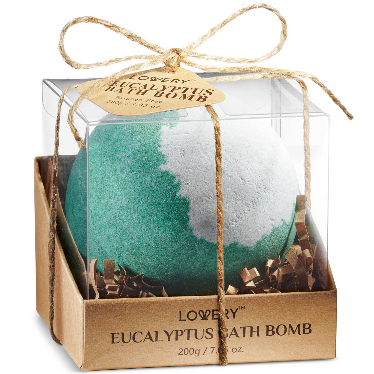 Birthday Gifts for Men, Bath Bombs Gift, Extra Large Sandalwood Handmade Bath Bomb with Shea & Coco Butter Dry Skin Moisturize, Bath and Body Grooming Self Care 7oz Natural Spa Bubble Bath Fizzy