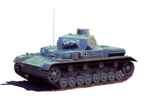 Dragon Models 1/35 Pz.Kpfw.IV Ausf.A Up-Armored Version Military Vehicle Kit