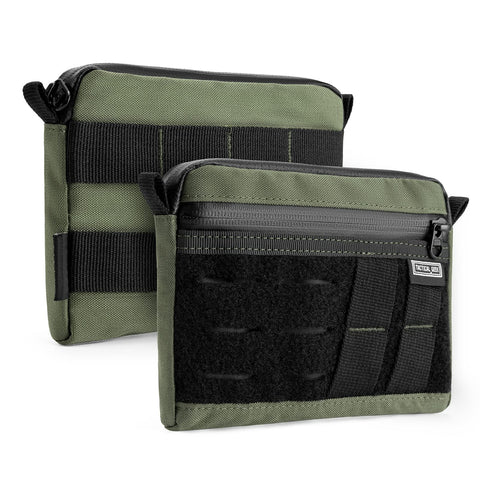 TACTICAL GEEK Molle Bag Waterproof Backpack Additional Bag EDC Pouch Multipurpose Molle Pouch Utility EDC Bag Backpack Organiser Tac Pouch Tool Bag with Molle System and Patch Area