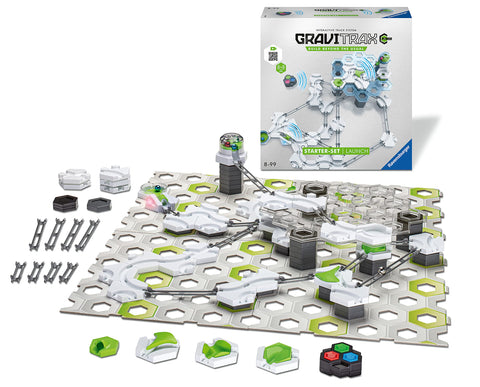 Ravensburger GraviTrax Power Starter Set Launch - Marble Run, STEM, Building and Construction Toys for Kids Age 8 Years Up