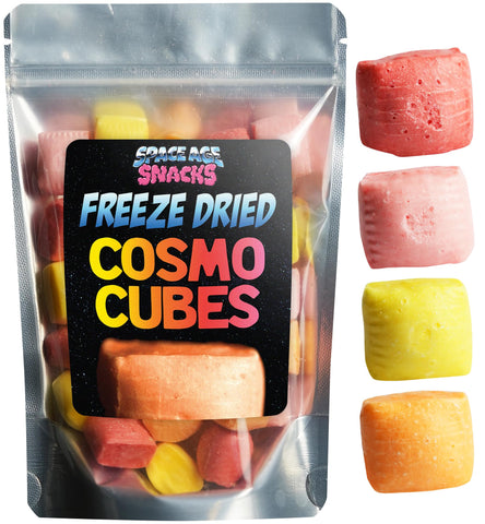 Freeze Dried Starbursts - Premium Candy Shipped in a Box for Extra Protection - Space Age Snacks Cosmo Cubes for All Ages