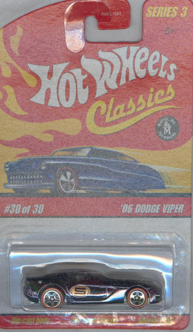 '06 DODGE VIPER (RED) 2006 Hot Wheels Classics 1:64 Scale SERIES 3 Die Cast Vehicle