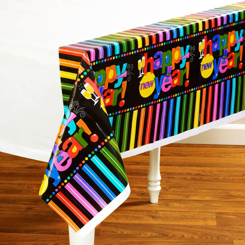 Bright New Year - Plastic Tablecovers Party Accessory