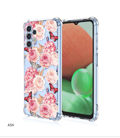 Jeelar for Samsung Galaxy A53 5G Case,Drop Protection Bumper Cute Cartoon Pattern Suitable for Girls Phone Case-A54