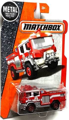 Matchbox 2016 MBX Heroic Rescue Blaze Blitzer Fire Engine 76/125, Red