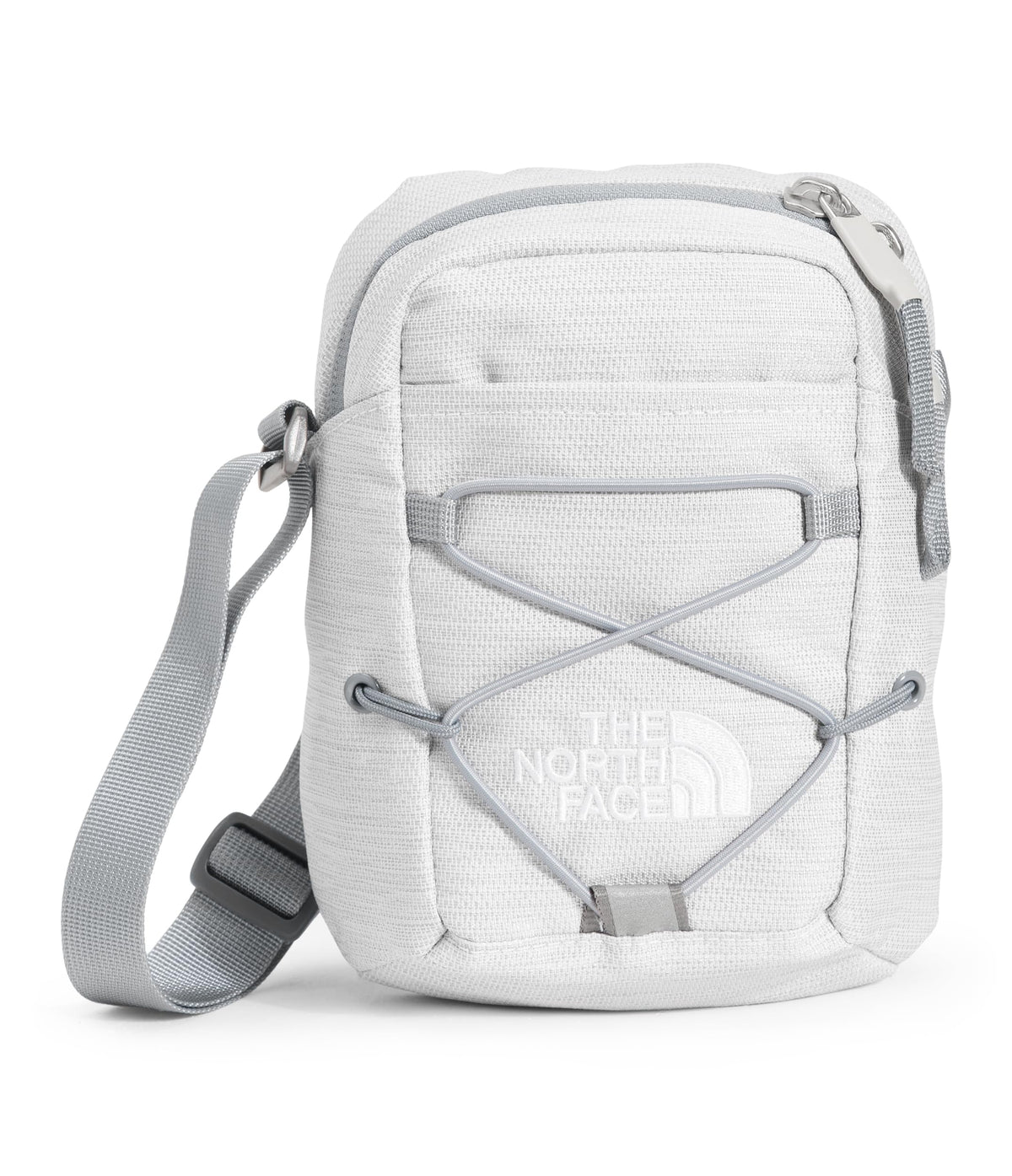 THE NORTH FACE Jester Cross Body Bag, TNF White Metallic MÃƒÂ©lange/Mid Grey-NPF, One Size