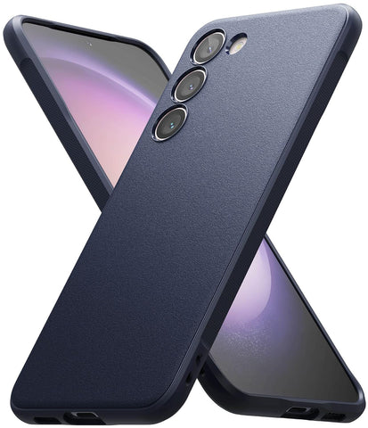 Ringke Onyx Case Compatible with Samsung Galaxy S23 5G Case (2023), Rugged Shockproof Non-Slip TPU Slim Thin Phone Cover for Galaxy S23 - Navy
