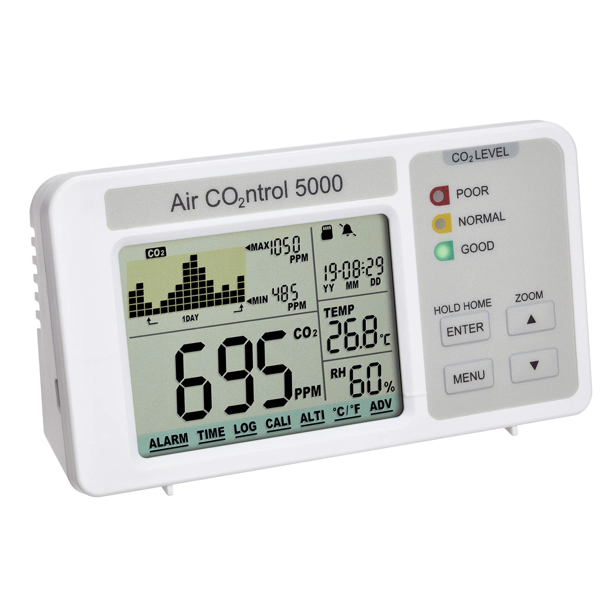 TFA Dostmann 31.5008.02 AIRCO2NTROL 5000 CO2 Meter with Data Logger