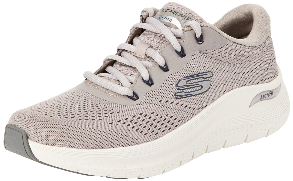 Skechers Men's Arch Fit 2.0 Sneaker, Beige, 9.5