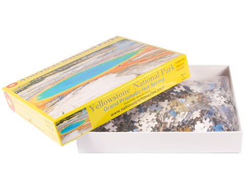 Yellowstone National Park Grand Prismatic Hot Spring 1000 piece puzzles for Adults
