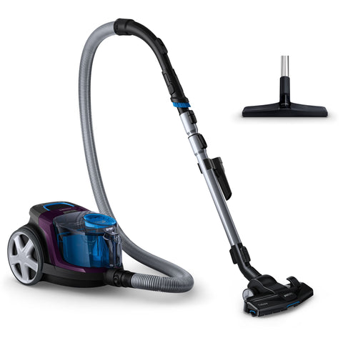Philips PowerPro Compact fc9333/09 1.5L Vacuum A - (A, 25 kWh, 650 W, 1.5 l, Violet, Rubber)