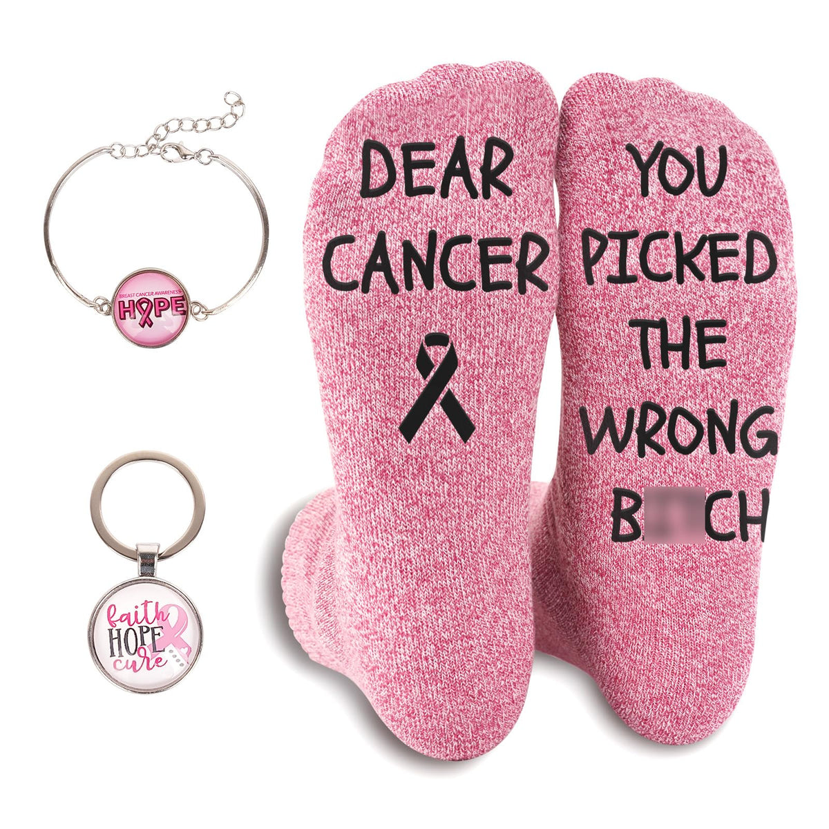 ANOTION Breast Cancer Gifts for Woman, Christmas Gifts Breast Cancer Awareness Bulk Items Breast Cancer Survivor Gift Ideas