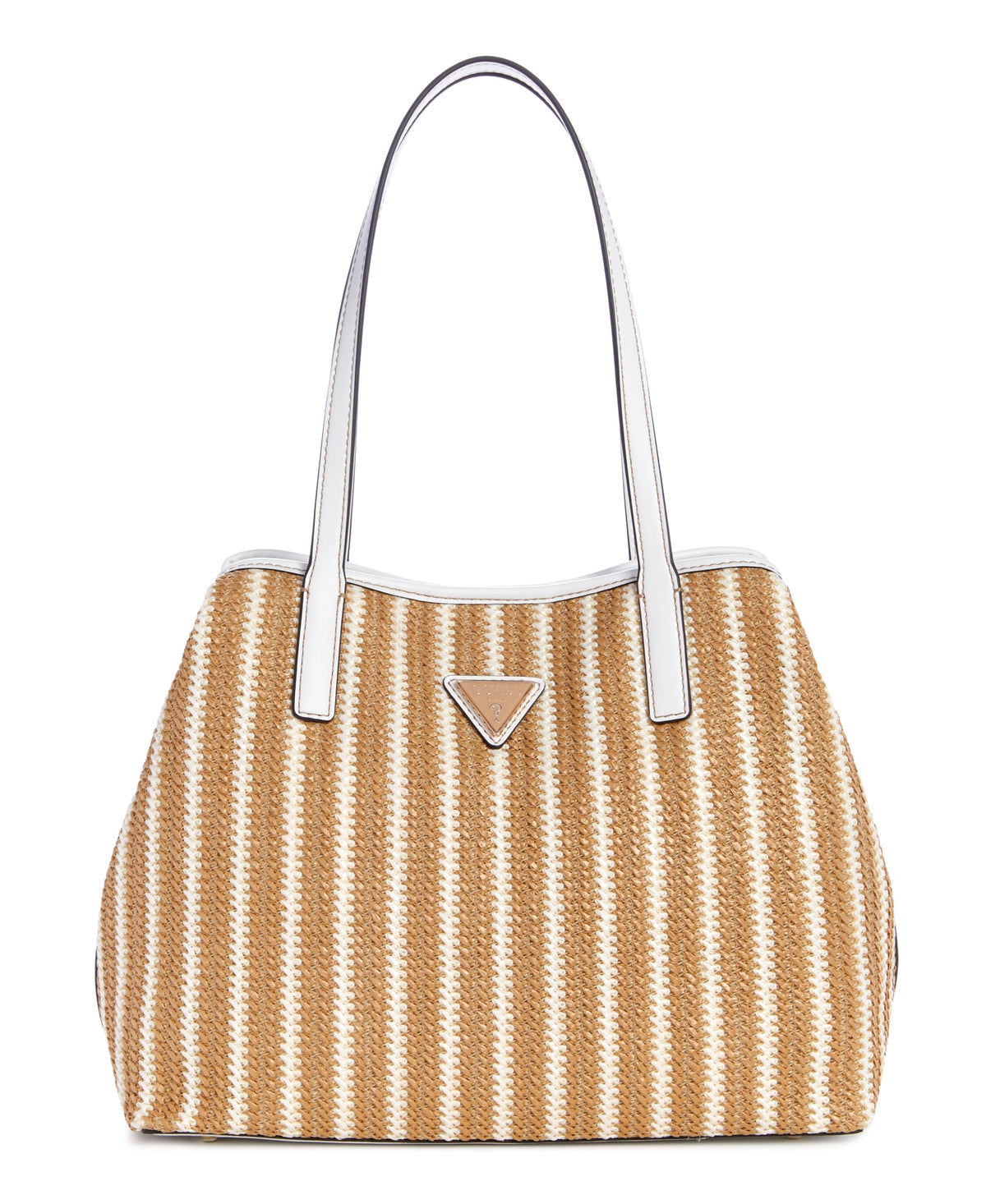 GUESS Vikky II Large 2 in 1 Tote, Natural Multi