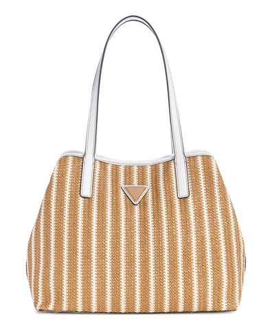 GUESS Vikky II Large 2 in 1 Tote, Natural Multi