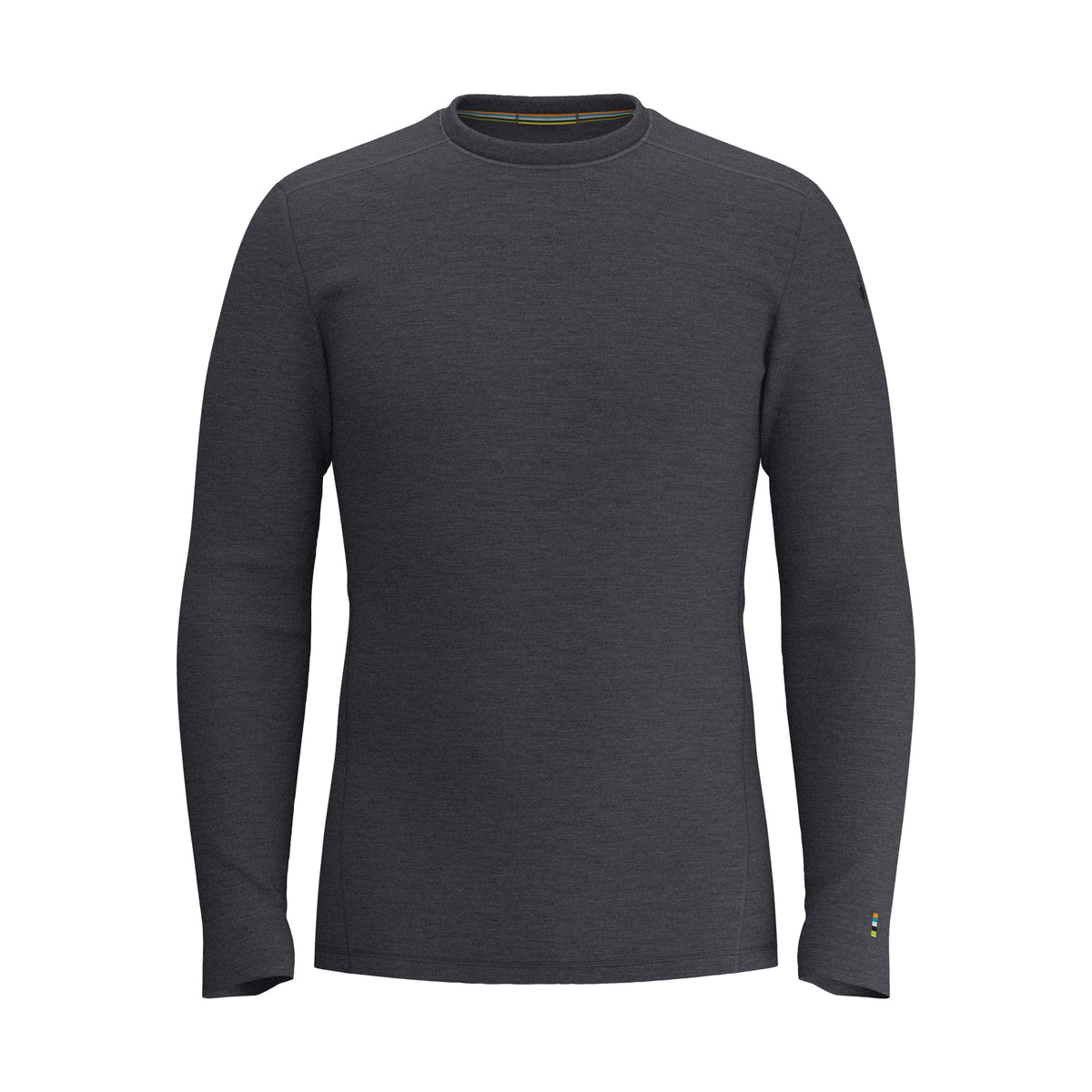 Smartwool Classic Thermal Merino Wool Base Layer, Men's Thermal Base Layer & Crew Neck Long Sleeve Sweater, Lightweight & Breathable Natural Merino Men's Clothing & Fashion - Charcoal Heather, XL