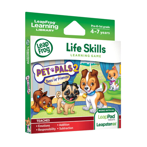 LeapFrog Pet Pals 2 Learning Game (works with LeapPad Tablets, LeapsterGS, and Leapster Explorer)