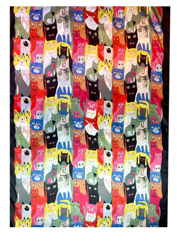 CANNCA Famous Painters Art Design Silk Scarf - Quality Long Shawl - Young and Elegant for Women - Original Addition Presented for Gift, H-11, One size