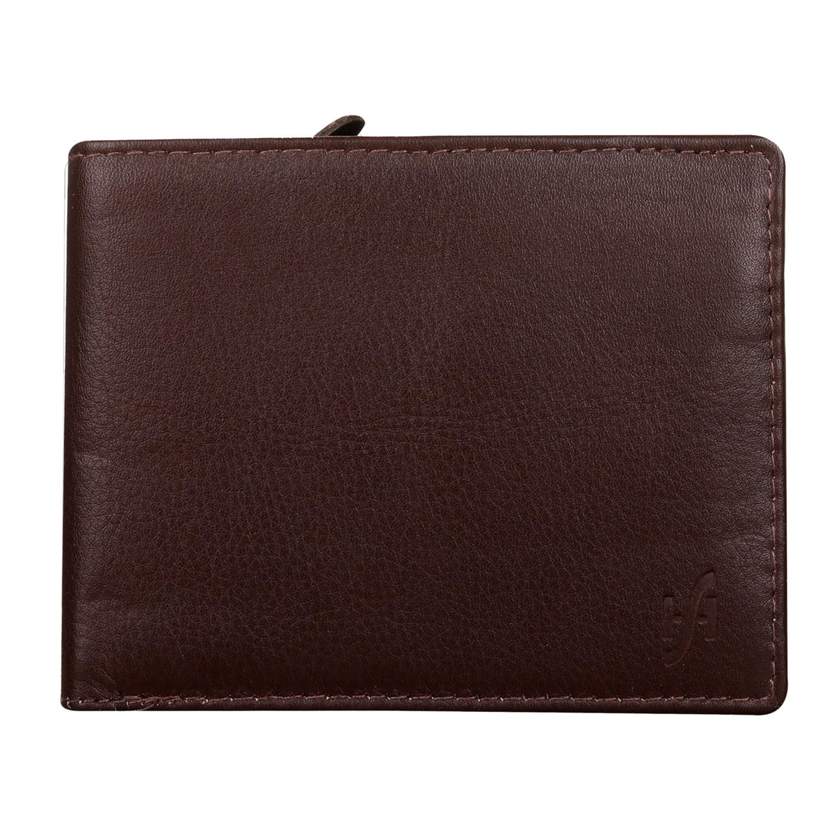 STARHIDE Men's RFID-Blocking Bifold Wallet - Handmade Soft Nappa Leather with Zip Coin Pocket - Premium Quality, Gift Boxed - Ideal Gift for Him #110 (Brown)