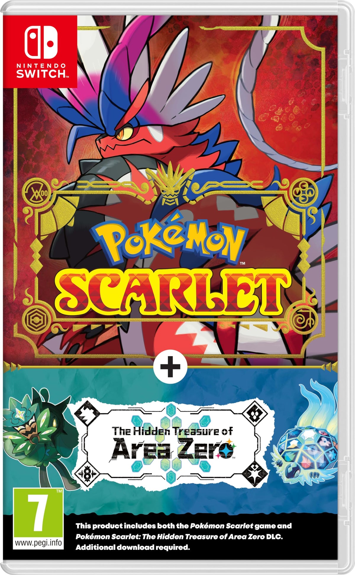PokÃƒÂ©mon Scarlet +The Hidden Treasue of Area Zero DLC