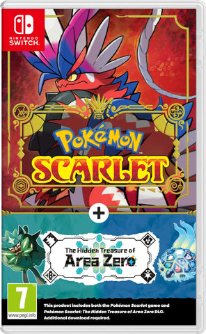 PokÃƒÂ©mon Scarlet +The Hidden Treasue of Area Zero DLC