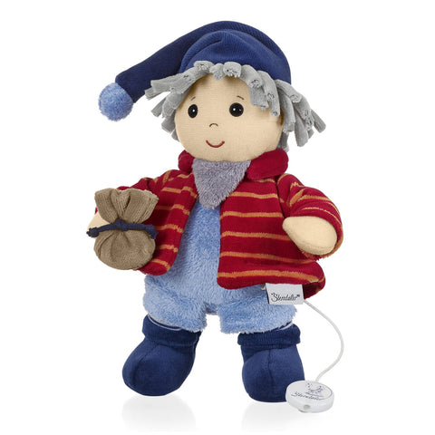 Sterntaler Musical Toy, Snuggle-Sandman, Interchangeable Music Box, Size: M, Multicoloured