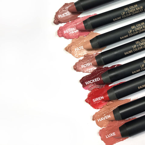 Nudestix Gel Color Lip + Cheek Balm, Creamy Sheer Tinted Lip Gloss + Lip Liner + Cheek Blush, Multi Use Makeup Pencil Stick, Hydrating, High Shine Tint, Shade: J Mama, 0.10 oz (2.8 g)
