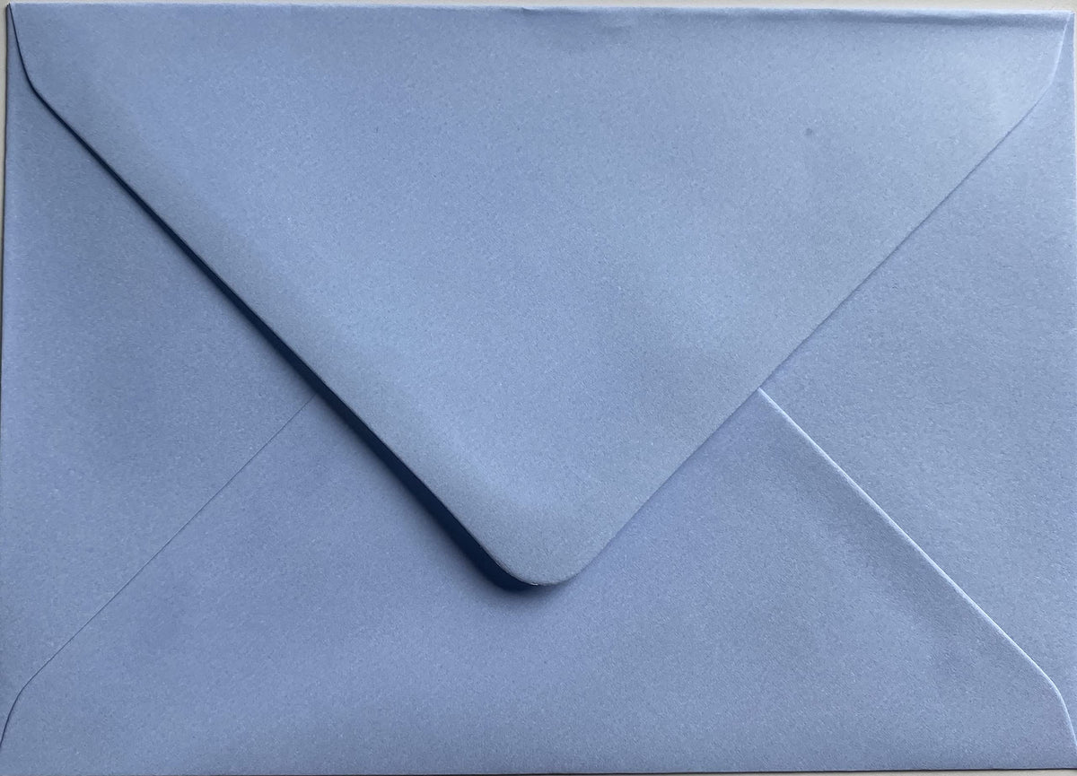C5 Baby Blue C5 Coloured Envelopes for A5 Greeting Cards Wedding Invitation Crafts 162x229mm- Pack of 20 envelopes (Baby Blue)