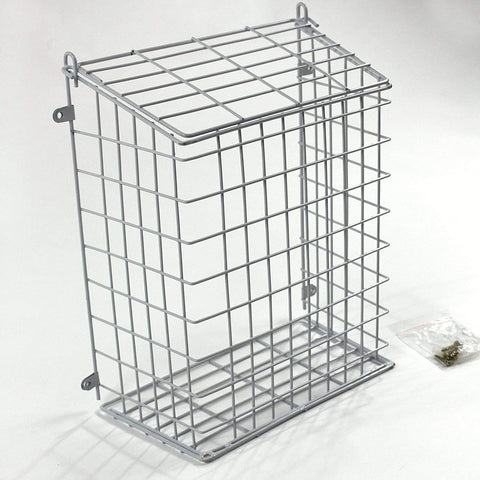 Front Door Letter Cage or Mail Catcher in White Medium Large Extra Large(Extra Large 696)